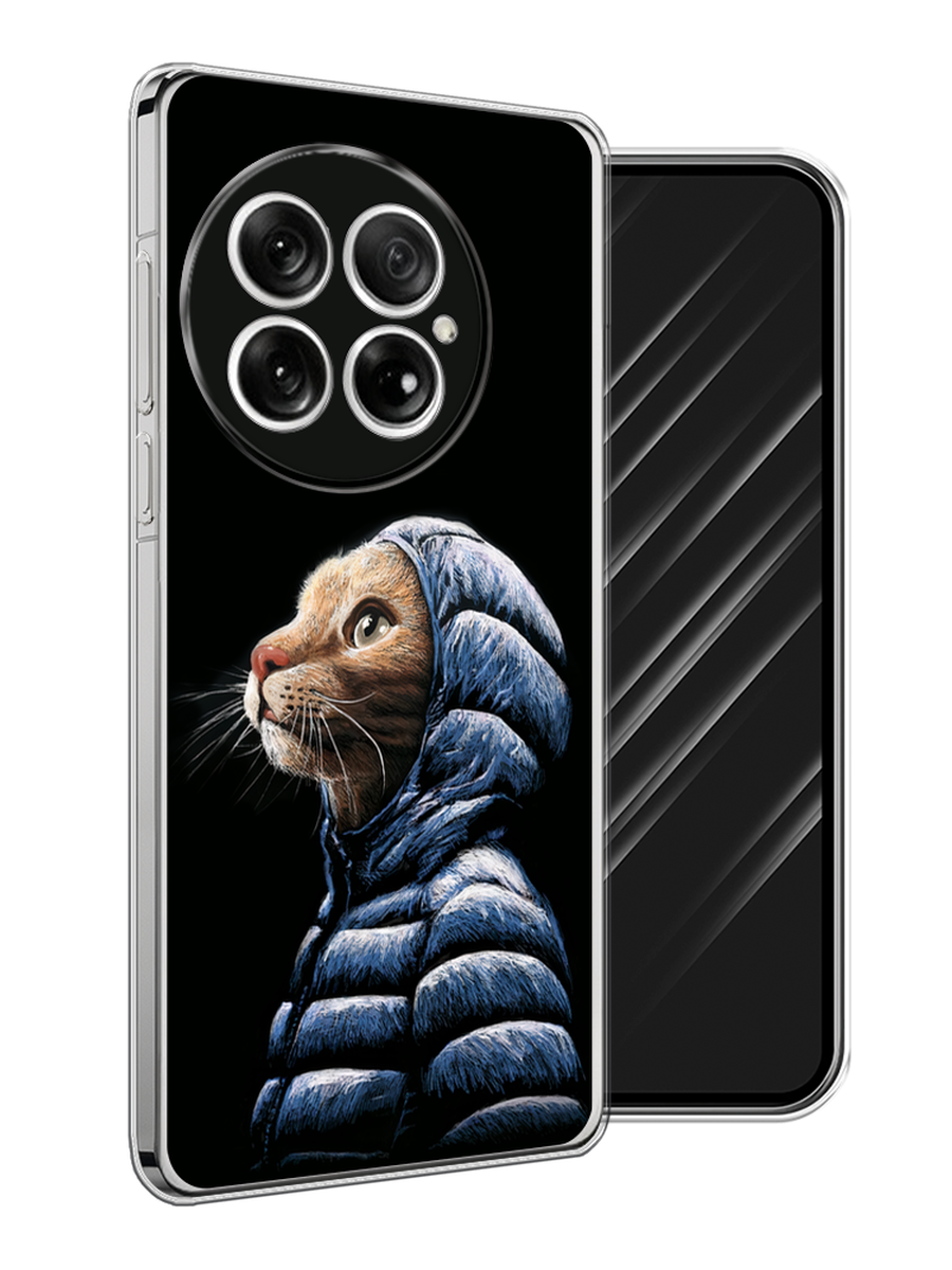 

Чехол Awog на OnePlus 13 "Кот в капюшоне", Черный;бежевый;синий, 155350-1