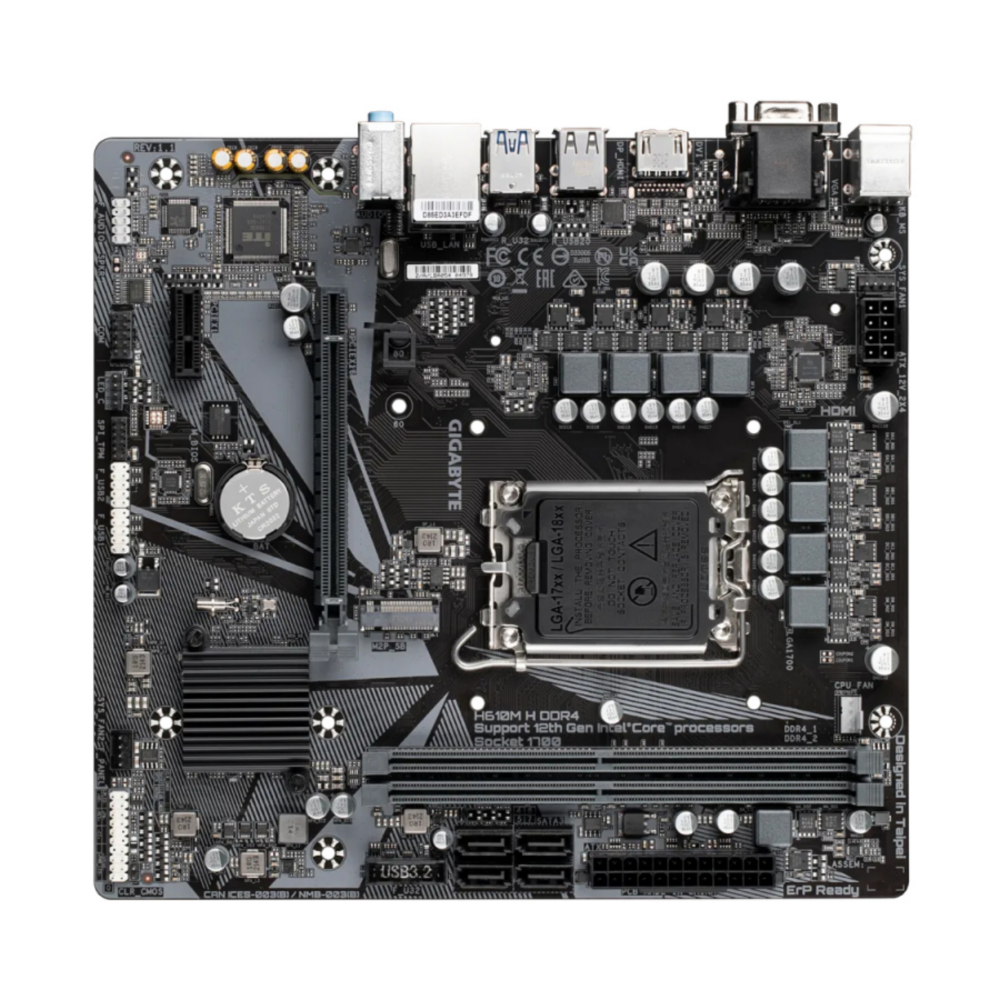 

Материнская плата GIGABYTE H610M H, H610M H