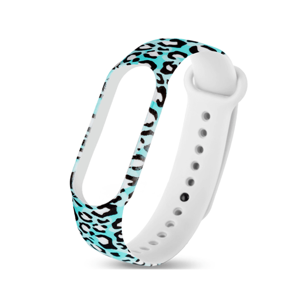 

Ремешок для Mi Band 5 silicon loop, рисунок 3, разноцветный