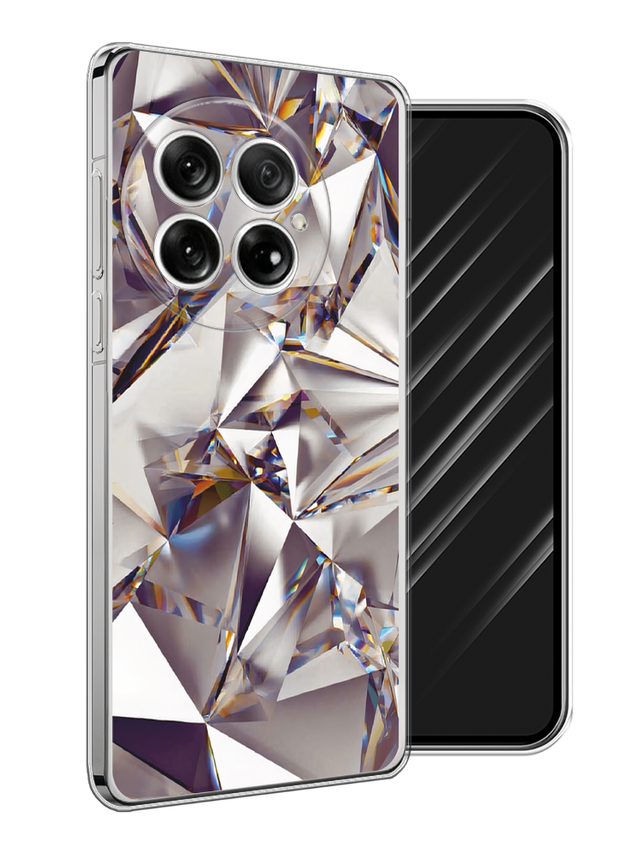 

Чехол Awog на OnePlus 13 "Бриллианты", Серебристый;бежевый, 155350-1