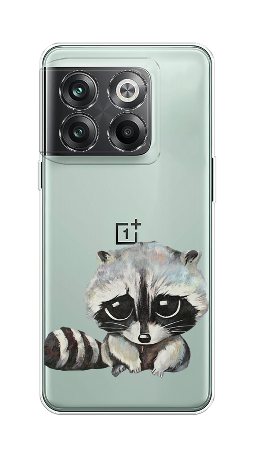 

Чехол на OnePlus 10T/Ace Pro "Большеглазый енот", Серый;черный;прозрачный, 153150-1