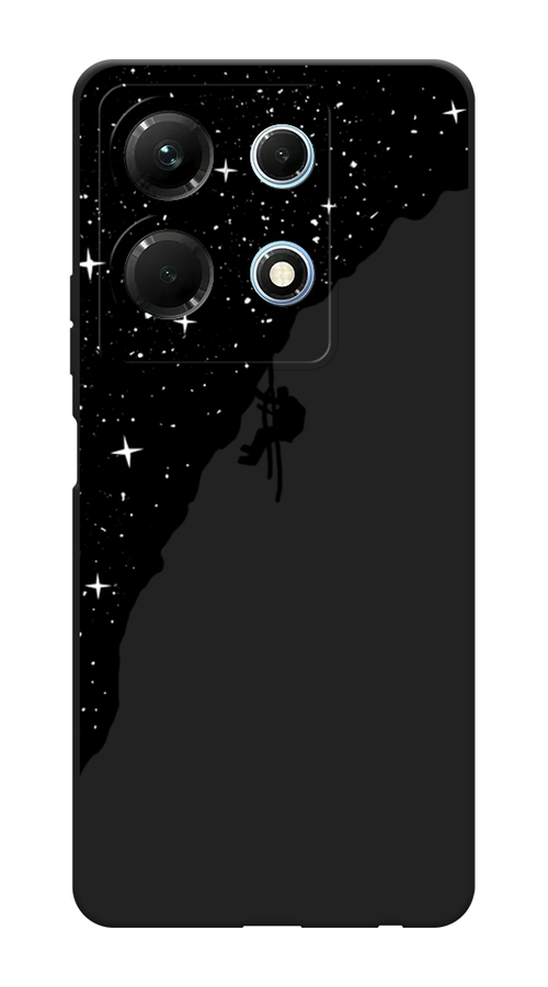 

Чехол Awog на Infinix Note 30 4G "Скалолаз в космосе", Черный;белый;бежевый, 3104652-1