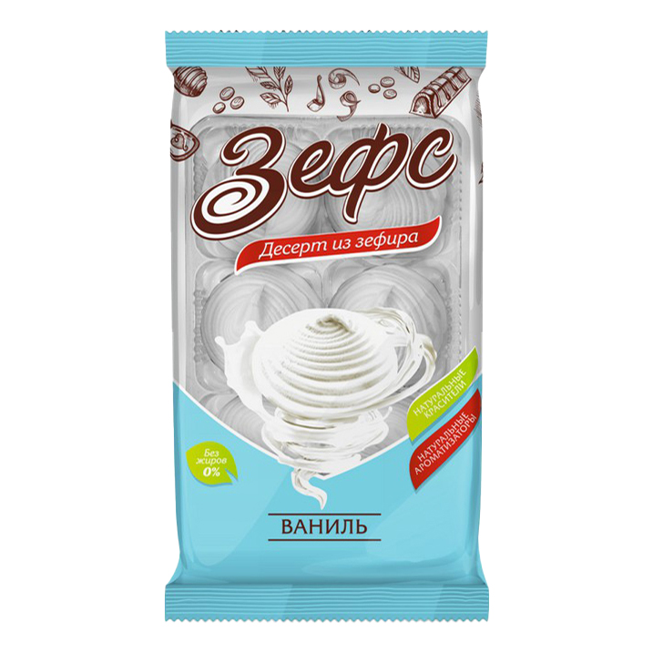 

Зефир Зефс со вкусом ванили 250 г