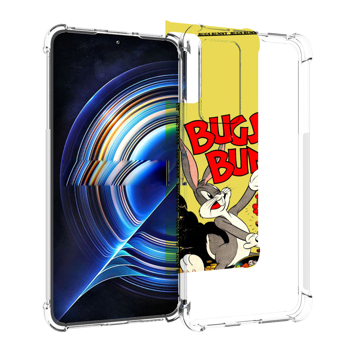 

Чехол MyPads бакс-банни-и-еда для Tecno Camon 19 Neo, Прозрачный, Tocco
