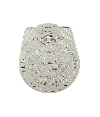 

Значок полицейского Forum Novelties f24668, Серебристый, f24668