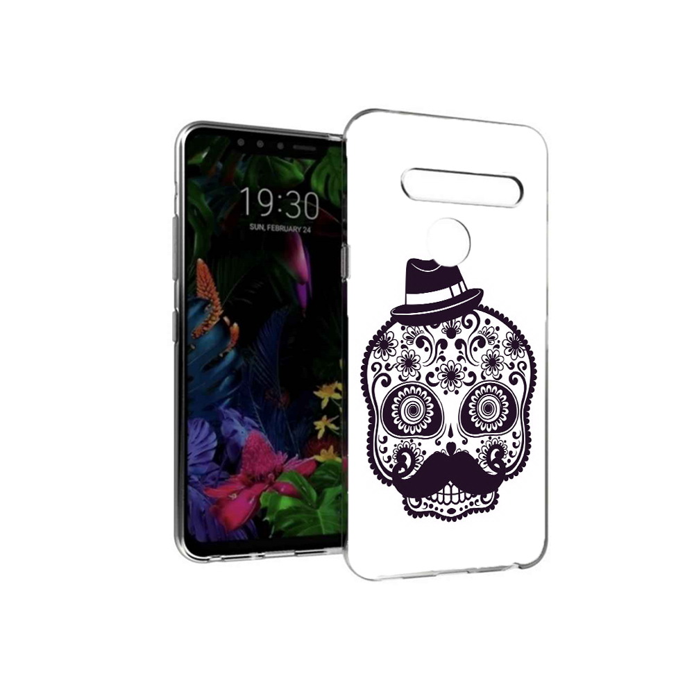

Чехол MyPads Tocco для LG G8 разрисованный скелет (PT135945.76.575), Tocco