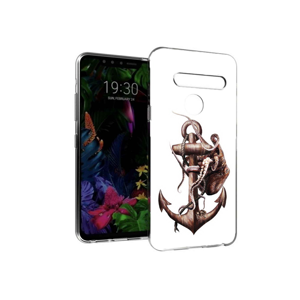 

Чехол MyPads Tocco для LG G8 ржавый якорь (PT135945.76.579), Tocco