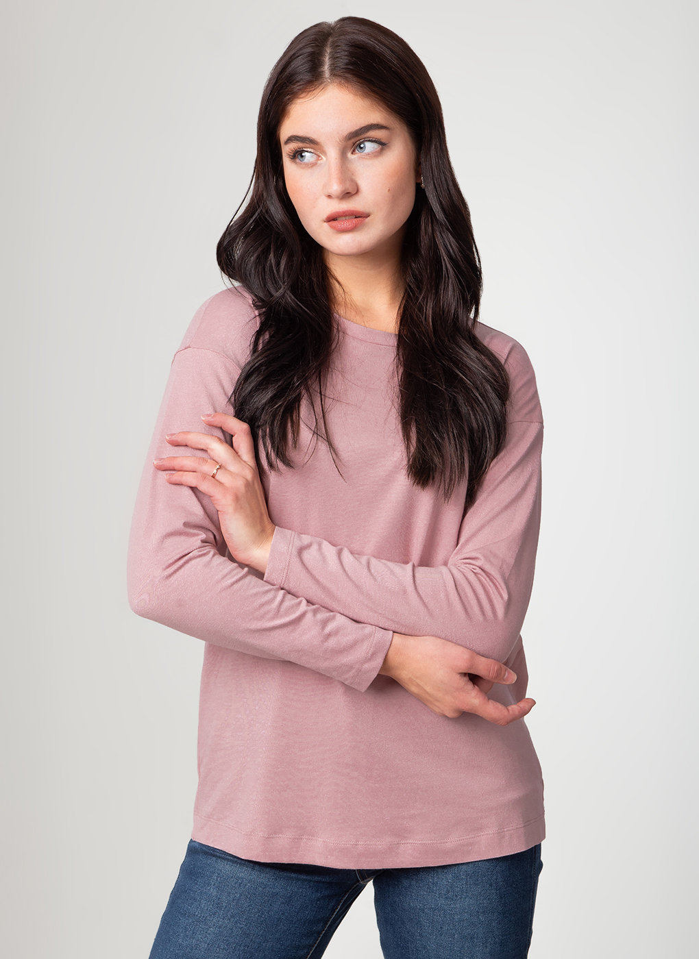 

Лонгслив женский Каляев 61646 розовый 54 RU, 61646