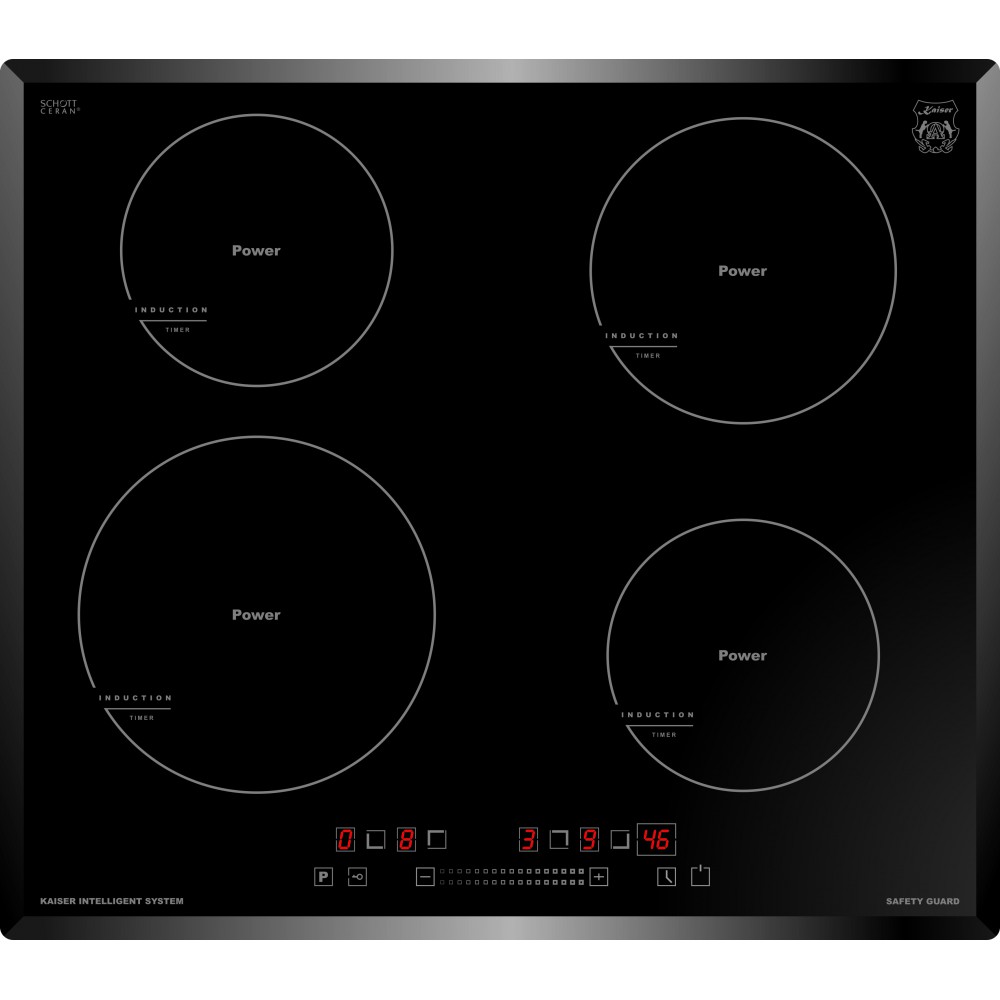 

Встраиваемая варочная панель индукционная KAISER KCT 6705 FI черный, KCT 6705 FI