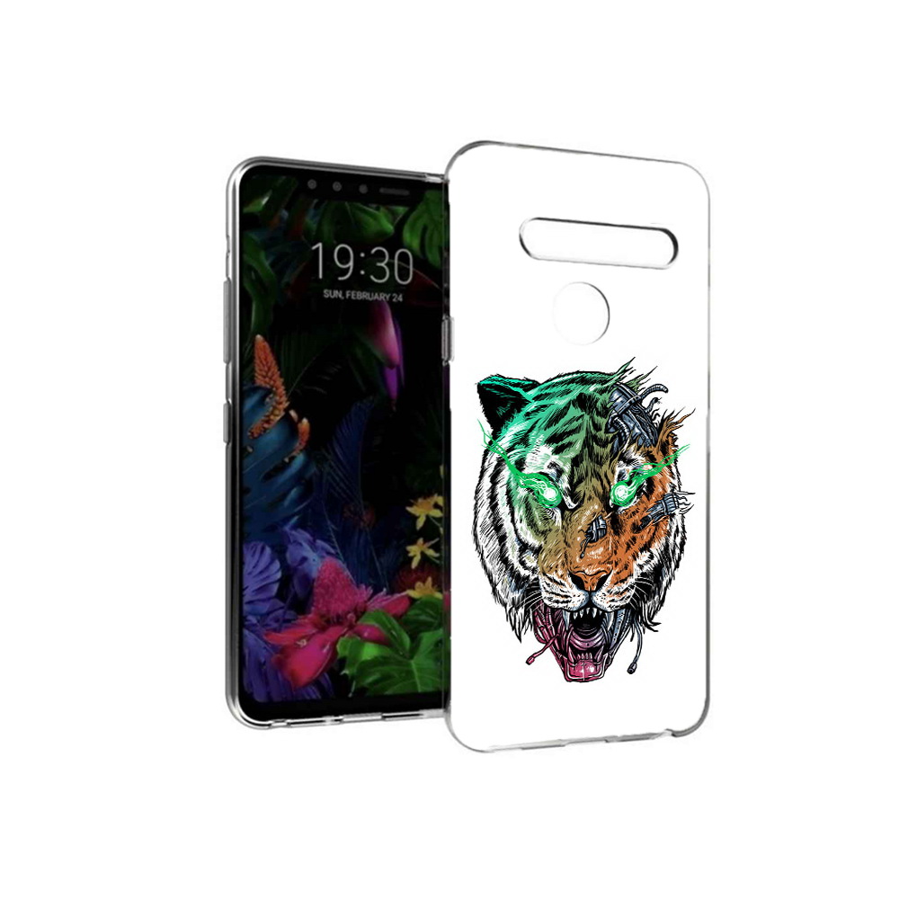 

Чехол MyPads Tocco для LG G8 робо-тигр (PT135945.76.584), Tocco