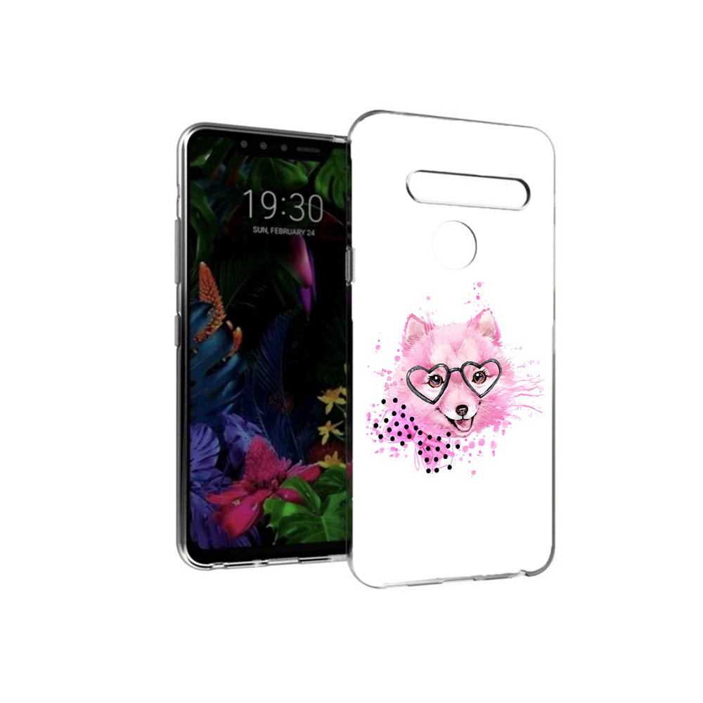 

Чехол MyPads Tocco для LG G8 розовый волченок (PT135945.76.585), Tocco
