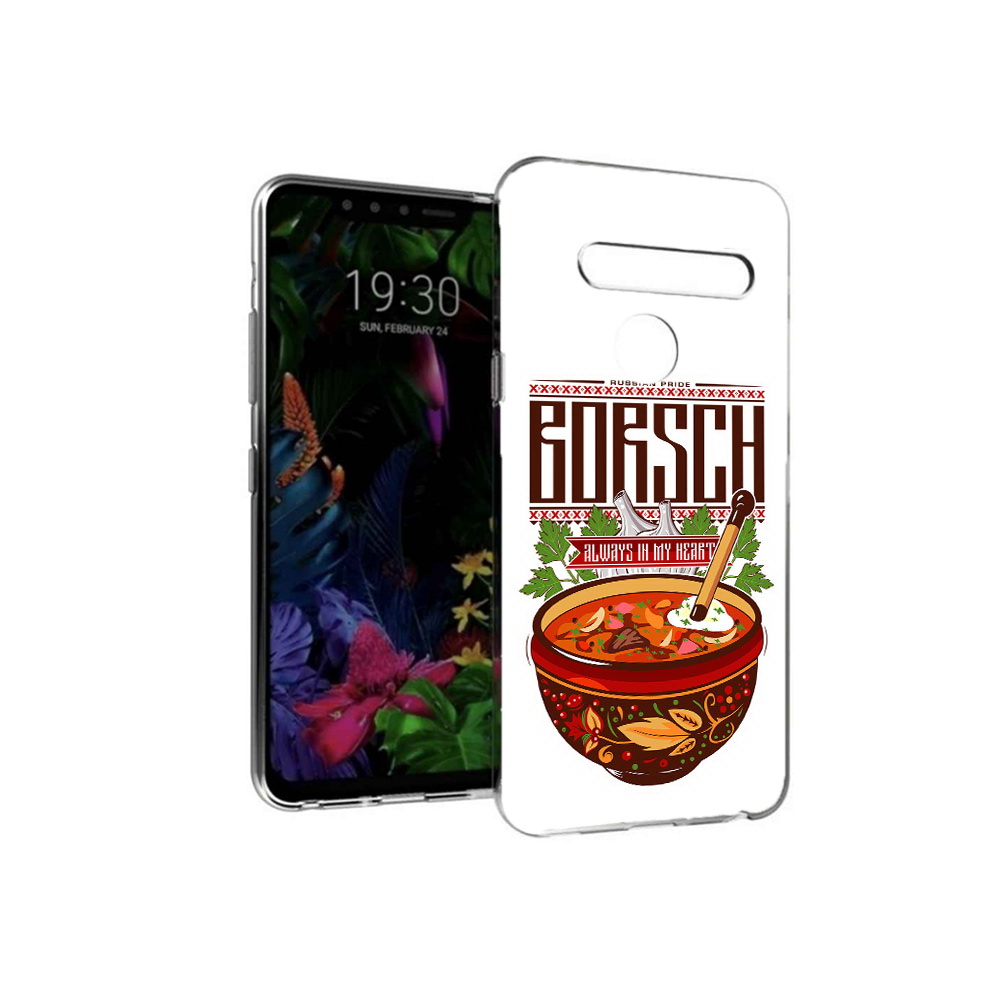 

Чехол MyPads Tocco для LG G8 русский борщ (PT135945.76.589), Tocco
