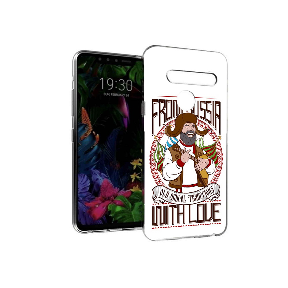 

Чехол MyPads Tocco для LG G8 русский мужчина (PT135945.76.590), Tocco