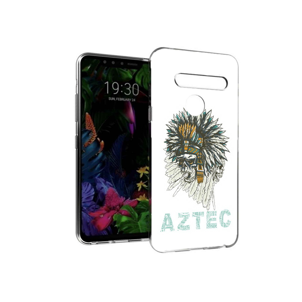 

Чехол MyPads Tocco для LG G8 скелет индеец (PT135945.76.602), Tocco