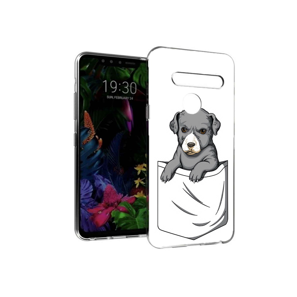 

Чехол MyPads Tocco для LG G8 собачка в кармане (PT135945.76.611), Tocco