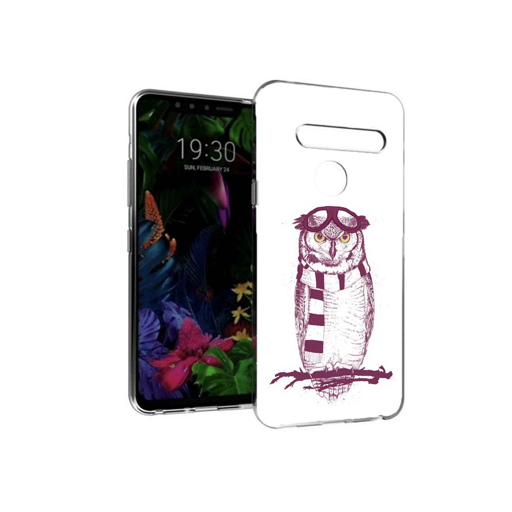 

Чехол MyPads Tocco для LG G8 сова-летчик (PT135945.76.612), Tocco