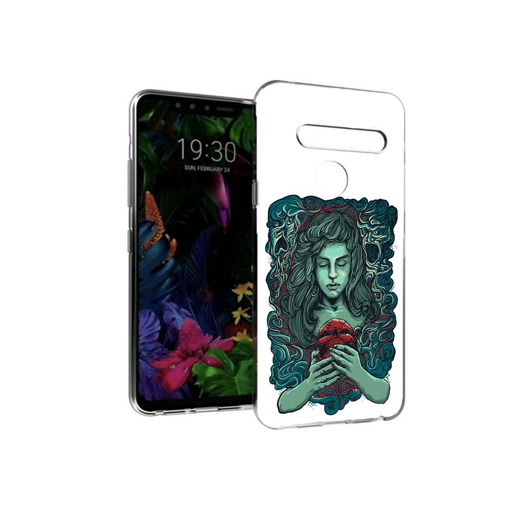 

Чехол MyPads Tocco для LG G8 спящая девушка (PT135945.76.619), Tocco