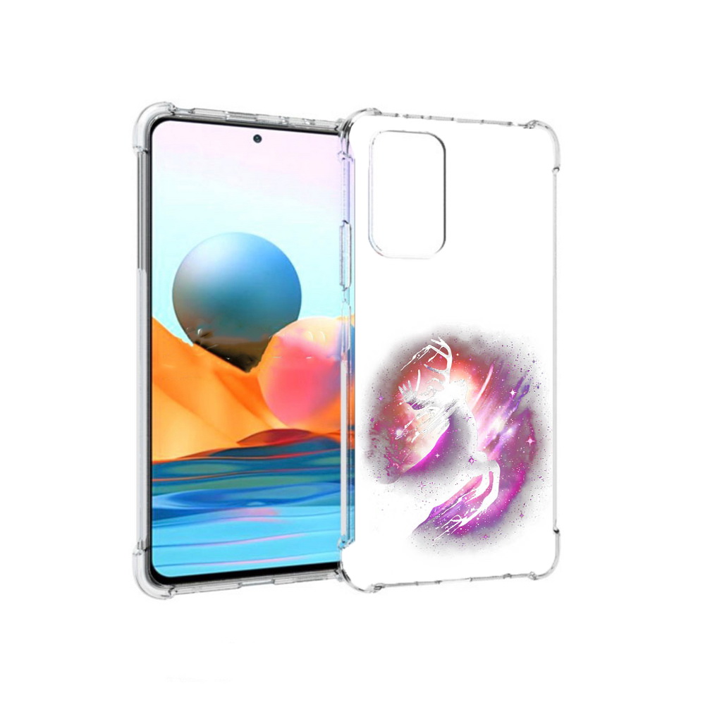 Чехол MyPads Tocco для Xiaomi Redmi Note 10 Pro звездный олень (PT158414.284.354)