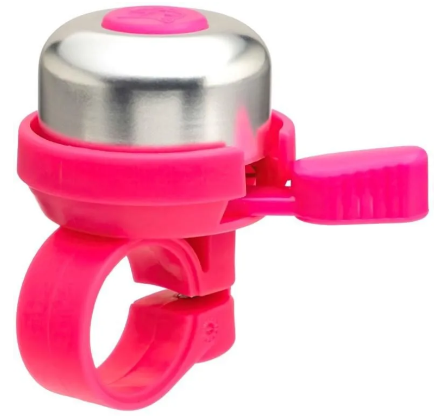 Звонок JETCAT JETBELL 40 Розовый на велосипед беговел механический для велосипеда