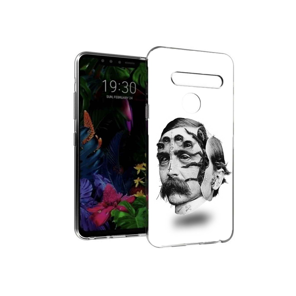 

Чехол MyPads Tocco для LG G8 страшное лицо мужчины (PT135945.76.629), Tocco