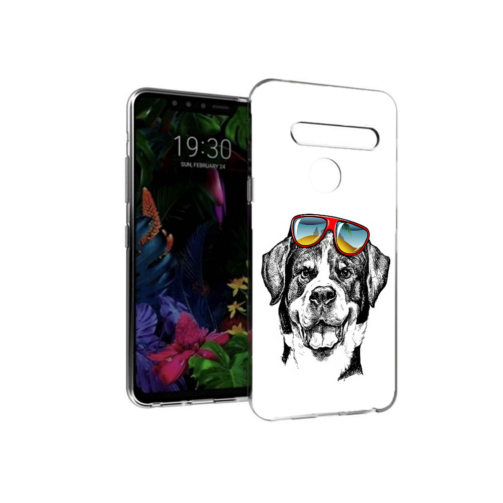 

Чехол MyPads Tocco для LG G8 счастливая собака (PT135945.76.631), Tocco