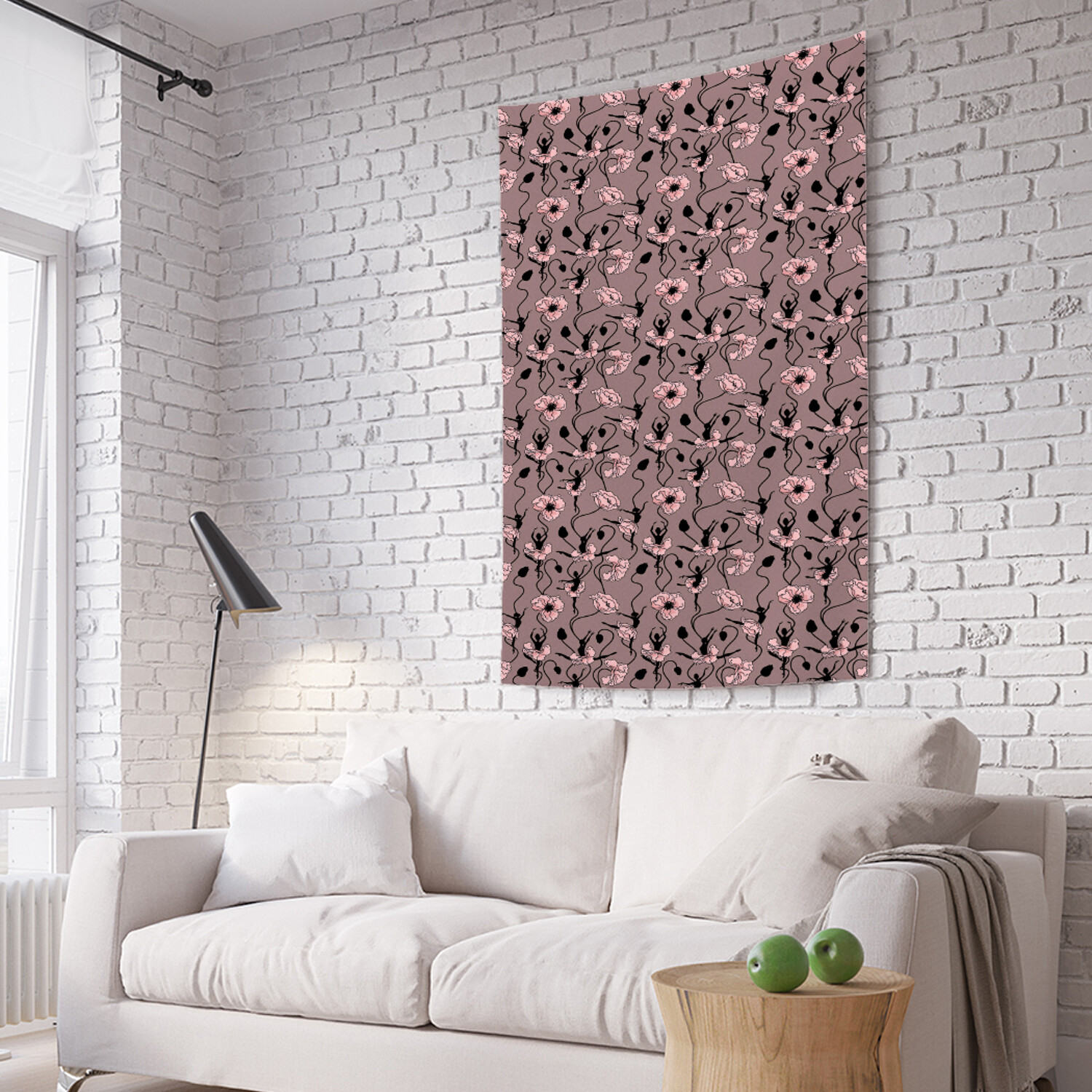 

Вертикальное фотопанно на стену JoyArty Балетные па 150x200 см, Балетные па