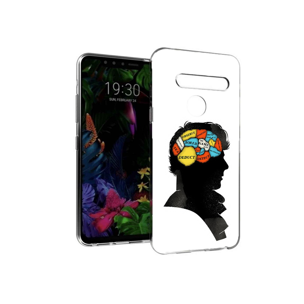 

Чехол MyPads Tocco для LG G8 темный рисунок (PT135945.76.640), Tocco