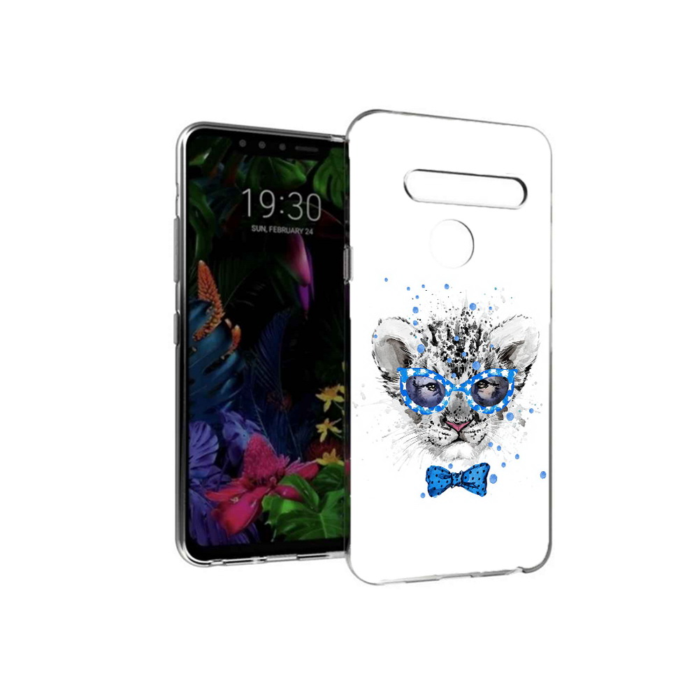 

Чехол MyPads Tocco для LG G8 тигренок с бабочкой (PT135945.76.642), Tocco