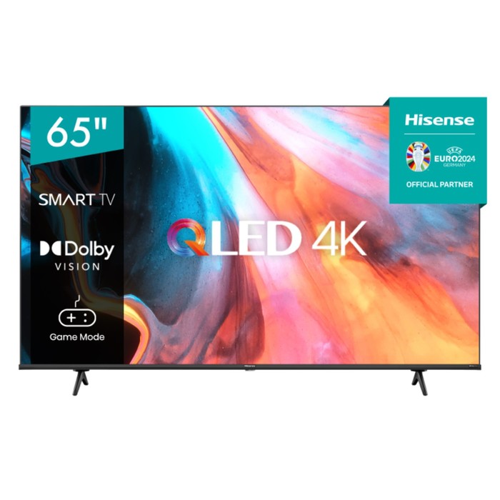

Телевизор HISENSE 65E7HQ, 65"(165 см), UHD 4K, Черный, 65E7HQ