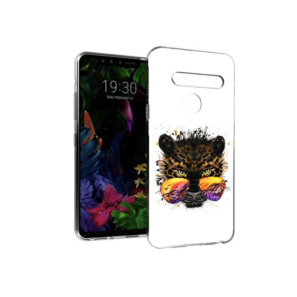 

Чехол MyPads Tocco для LG G8 тропический леопард (PT135945.76.649), Tocco