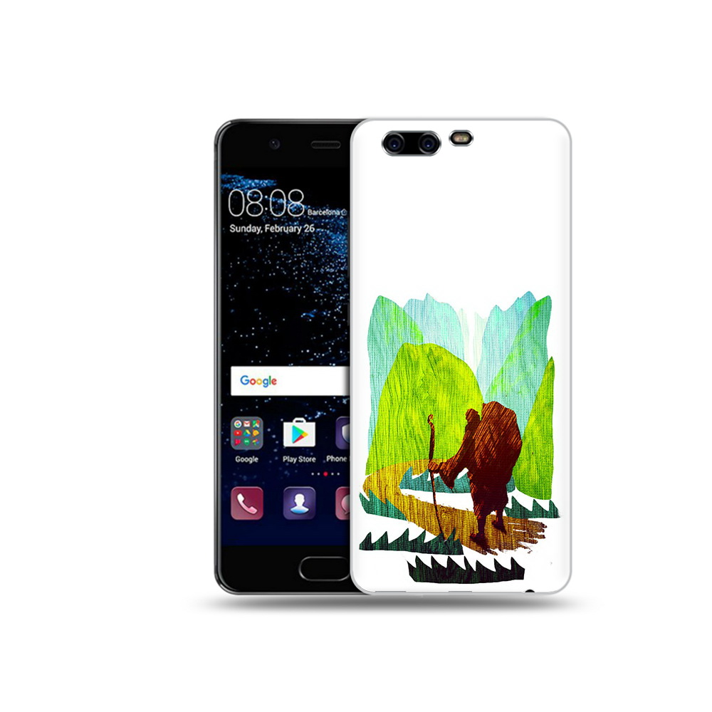 

Чехол MyPads Tocco для Huawei P10 Лесная тропа (PT60870.50.106), Прозрачный, Tocco