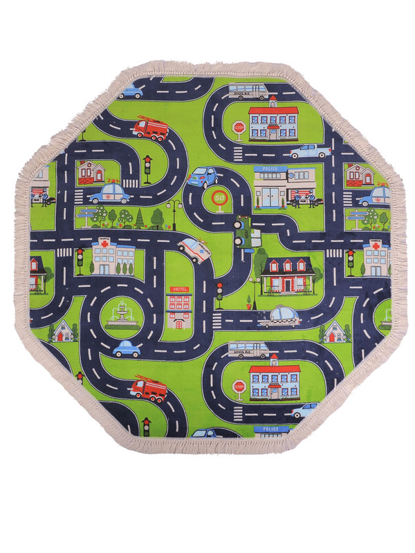 

Ковер Princess House восьмиугольник 150х150 см зеленый полиэстер 100%, 229 smart