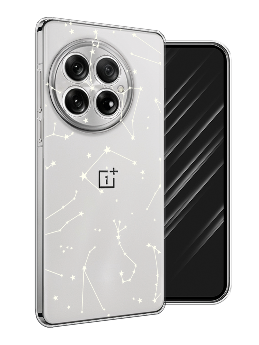 

Чехол Awog на OnePlus 13 "Созвездия", Прозрачный;серый;бежевый, 155350-1