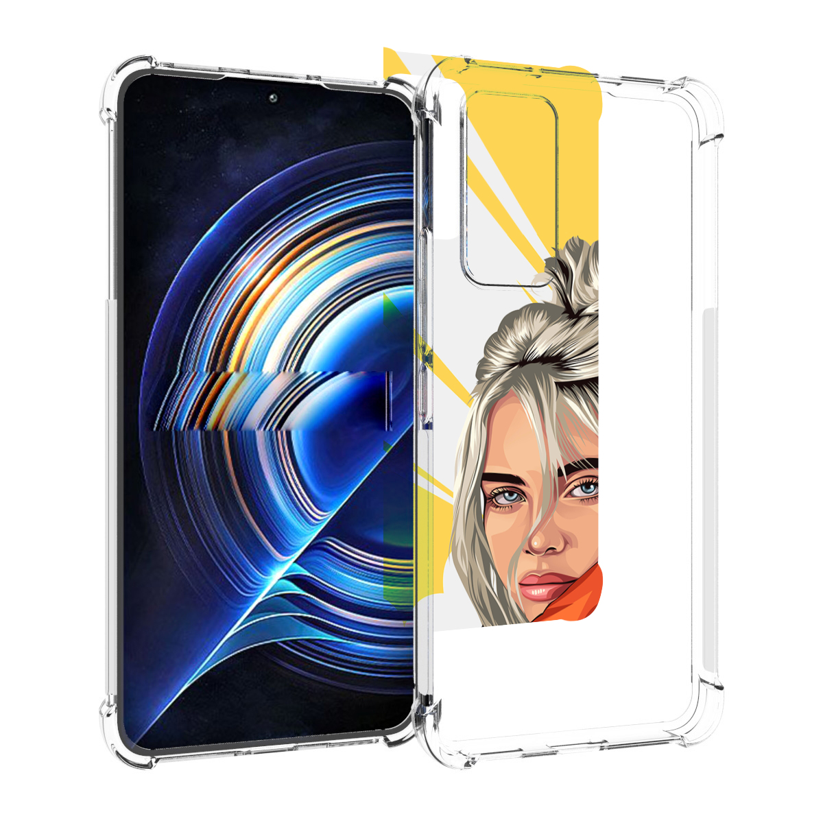 

Чехол MyPads билли-айлиш-в-куртке для Tecno Camon 19 Neo, Прозрачный, Tocco