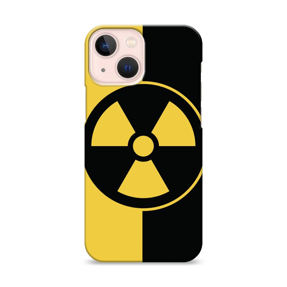 

Пластиковый чехол "Эмблема черно-желтая" на Apple iPhone 13 mini, 14120-7