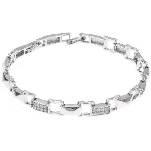 

Браслет из бижутерного сплава с кристаллом р. WowMan Accessories MXP79SW, MXP79SW