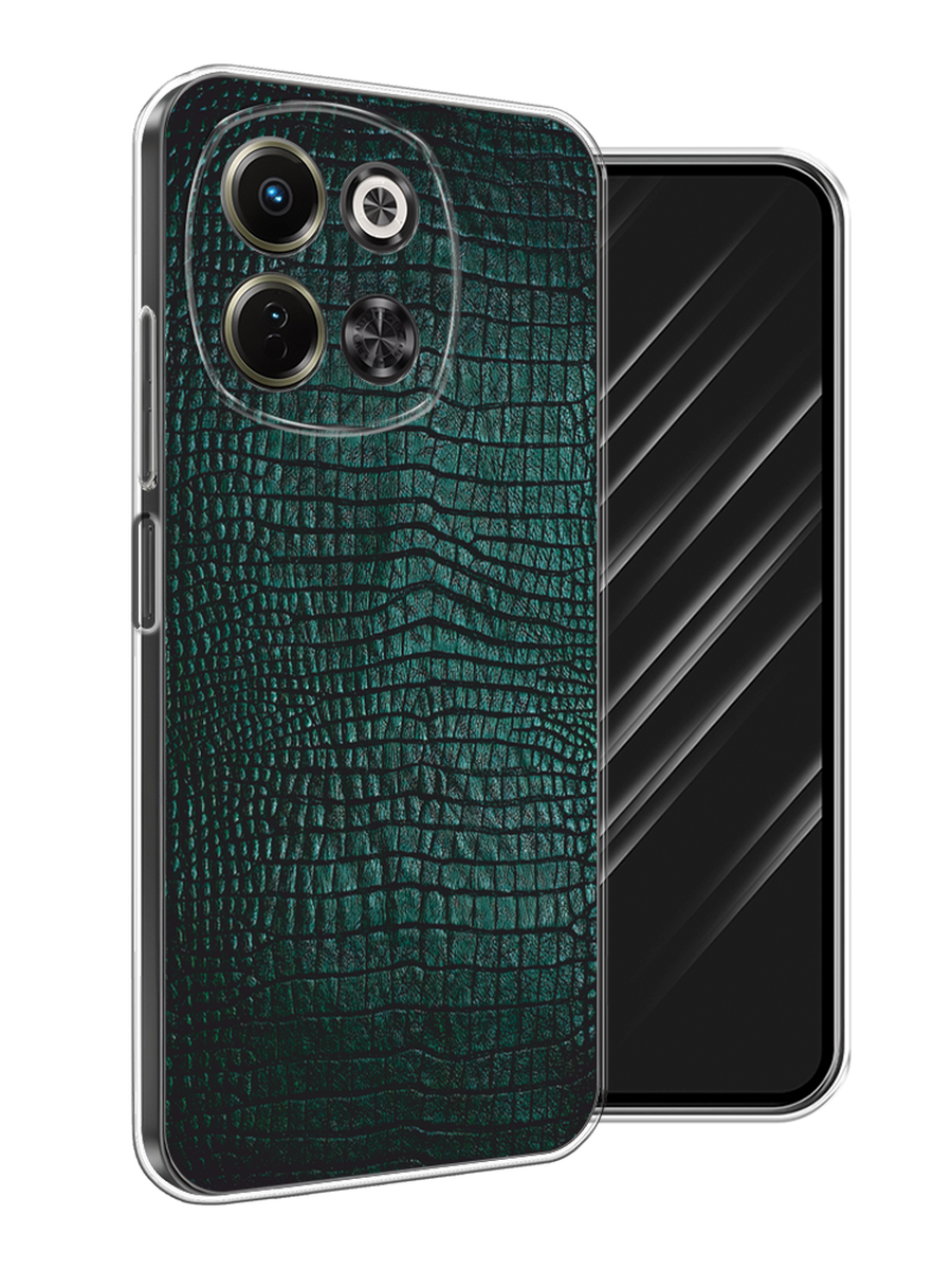 

Чехол Awog на Tecno Spark 30 5G "Черная змея", Черный;серый;голубой, 309750-1
