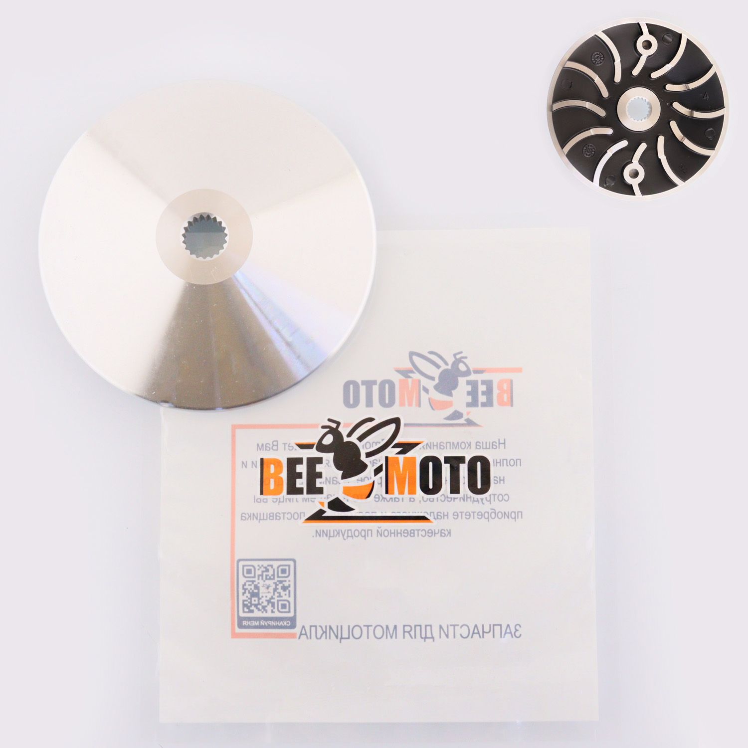 

Щека вариатора неподвижная (тюнинг) 4T GY6 125/150 "BEEZMOTO"