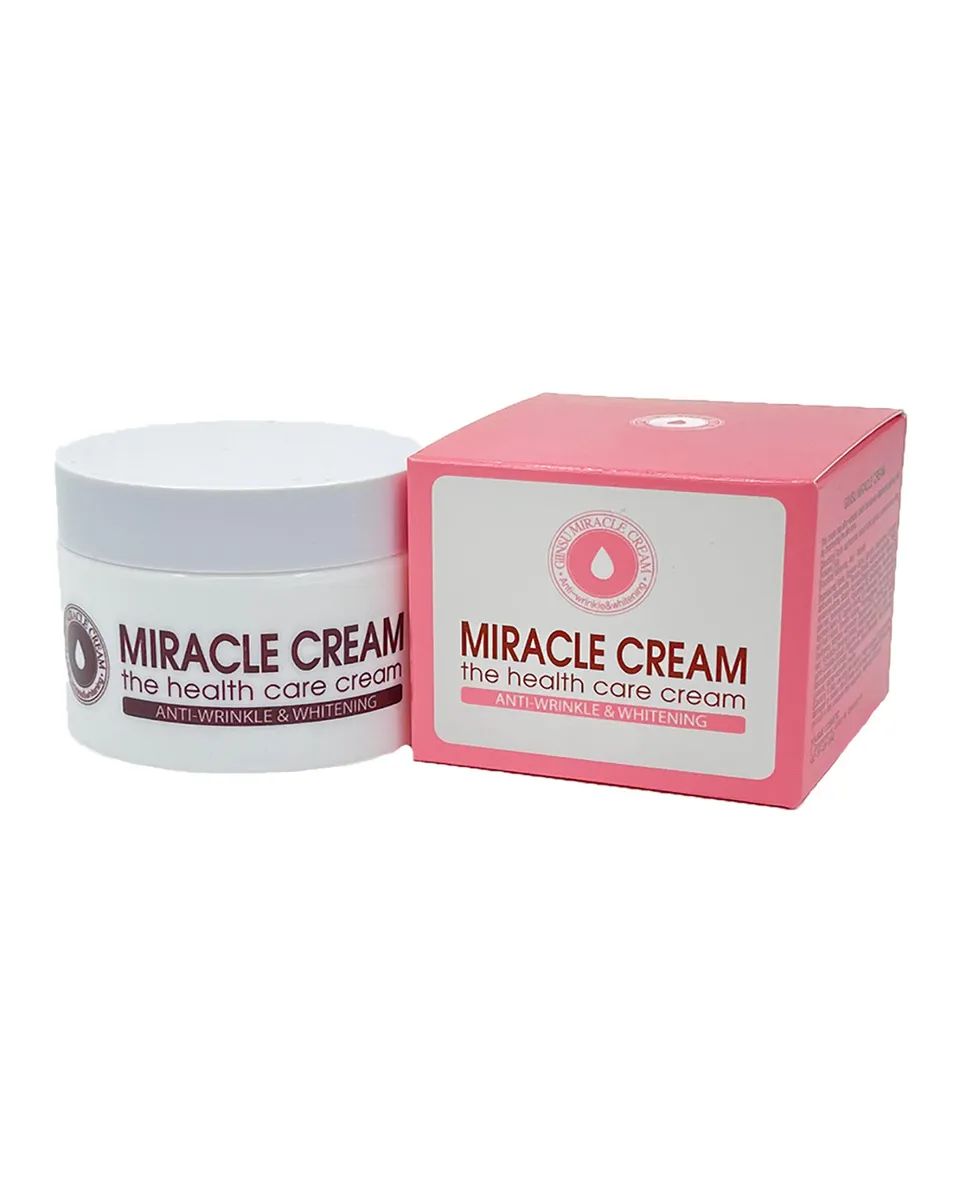 Отбеливающий крем для лица Ginsu Miracle Cream 50 г пилинг для лица gemene фруктовые кислоты 20 мл