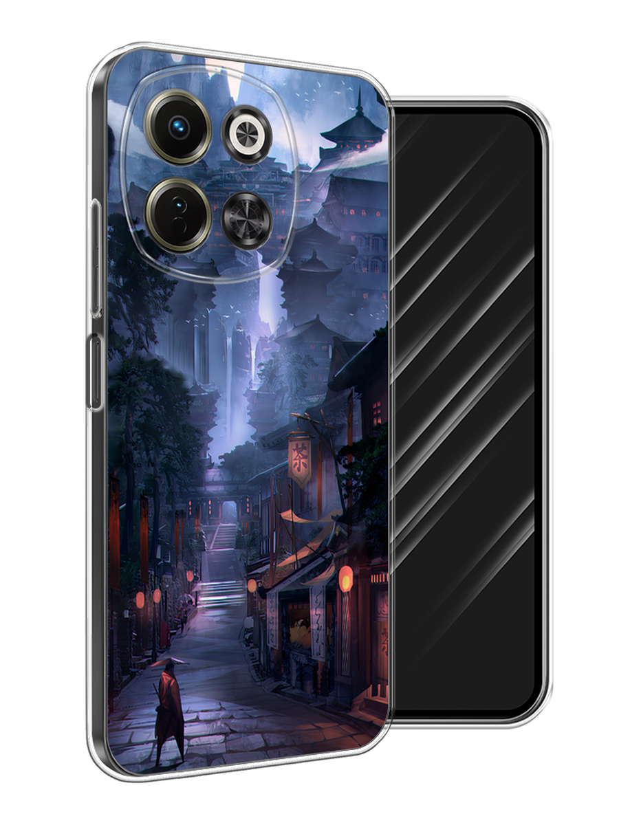 

Чехол Awog на Tecno Spark 30 5G "Одинокий самурай", Синий;черный;коричневый, 309750-1