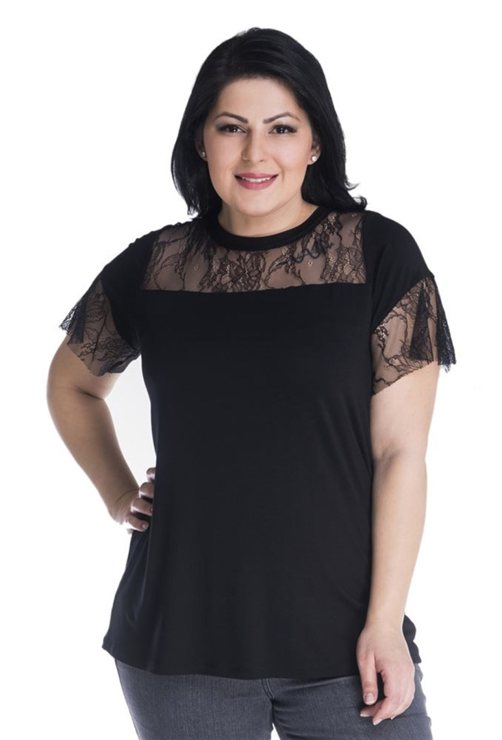 

Футболка женская My Line Moda 196 черная M, Черный, 196