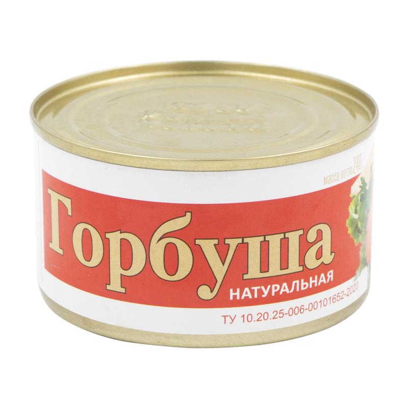 

Горбуша Рижское золото натуральная 240 г