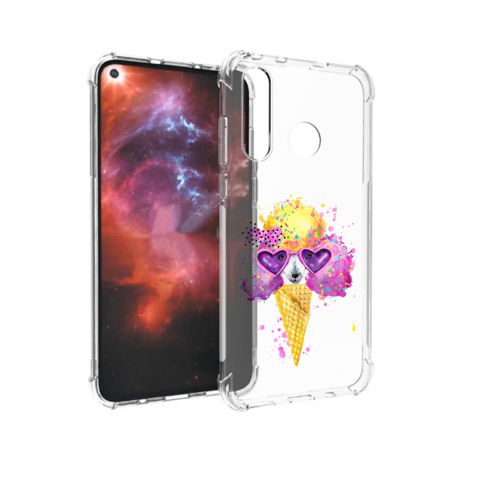 Чехол бампер MyPads Рожок для Huawei Nova 4 противоударный