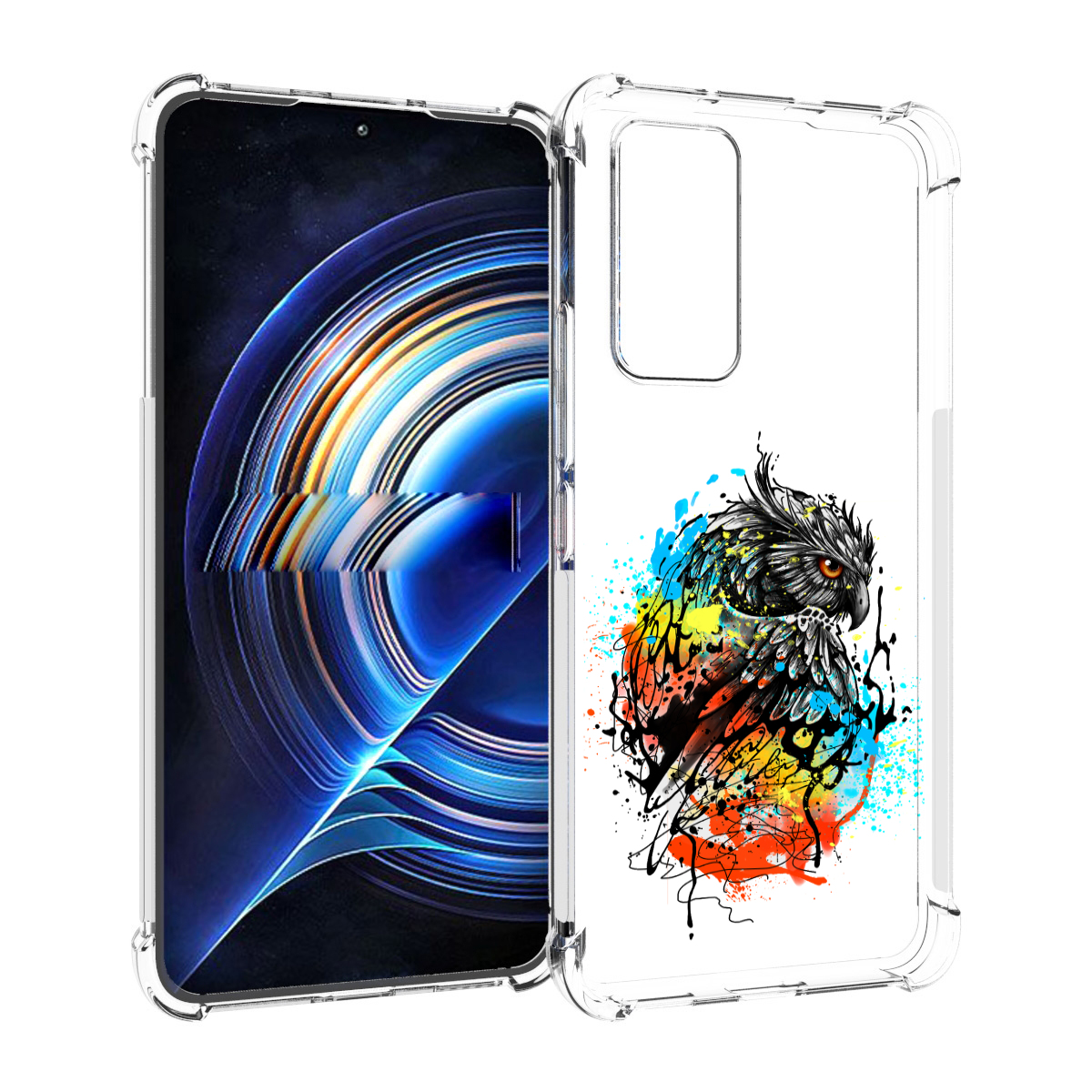 

Чехол MyPads Творческая сова для Tecno Camon 19 Neo, Прозрачный, Tocco