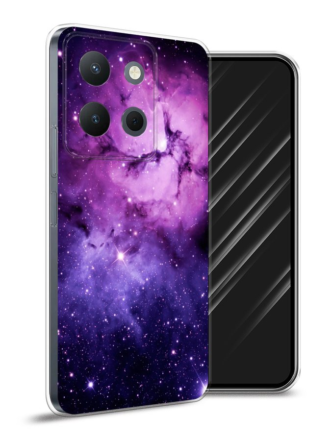 

Чехол Awog на Vivo Y36 4G "Космос 18", Фиолетовый;черный;белый, 269250-1