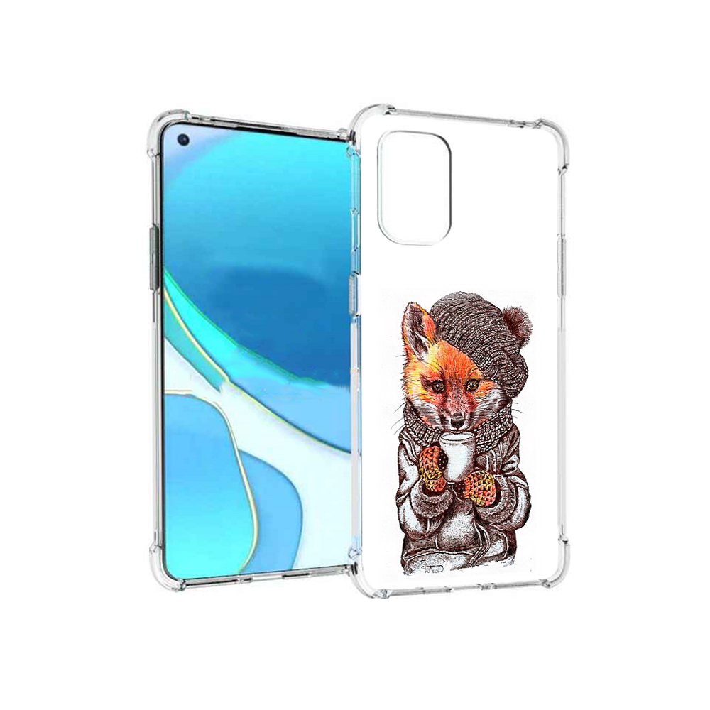 

Чехол MyPads Tocco для OnePlus 8T лиса в шапке (PT155529.137.437), Tocco