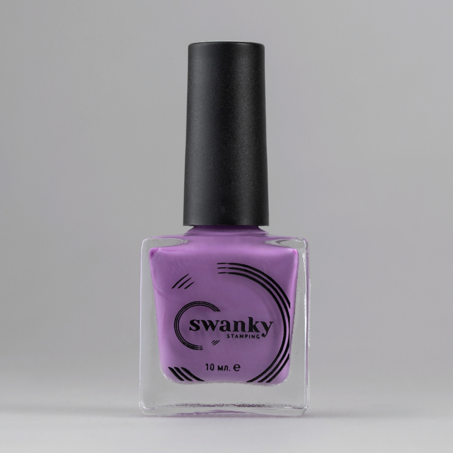 

Лак для стемпинга Swanky Stamping №080, лавандовый 10 мл, Фиолетовый