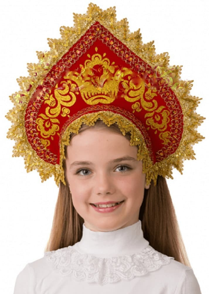 

Кокошник Сударушка детский Батик 5404, 5404