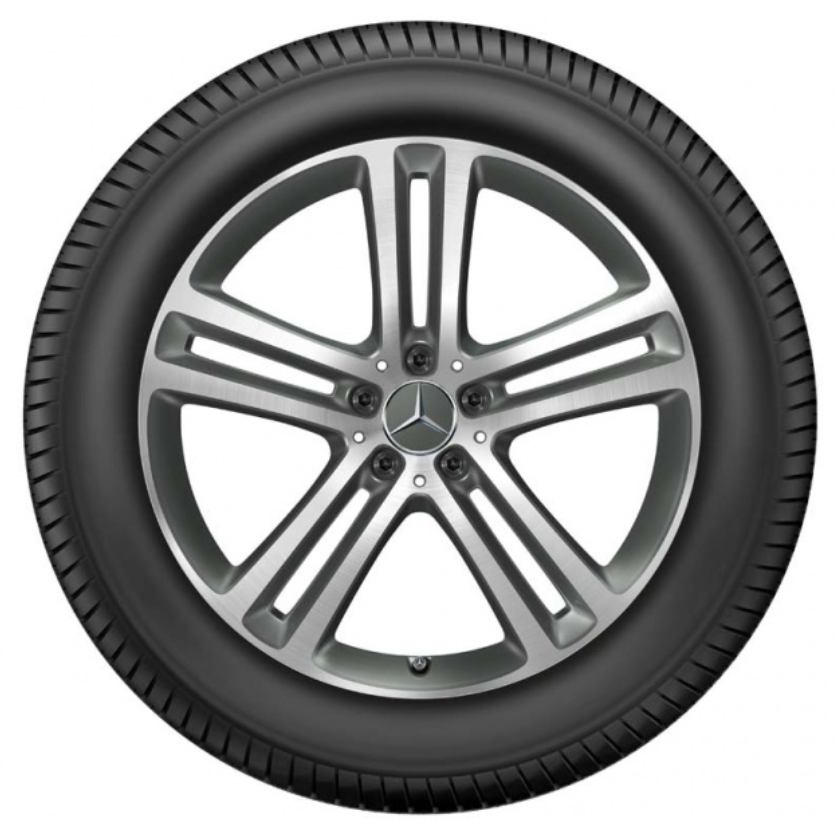 

Mercedes-Benz Q44014371603E Колесо В Сборе C V167 (9U5) Правое R20 Шип Nokian Hakkapeliitt, Серебристый