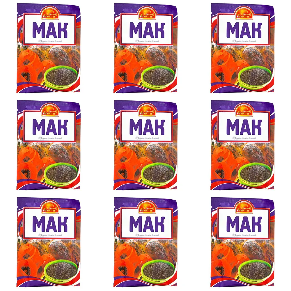 

Мак Русский аппетит, 10 г х 9 шт, сухой